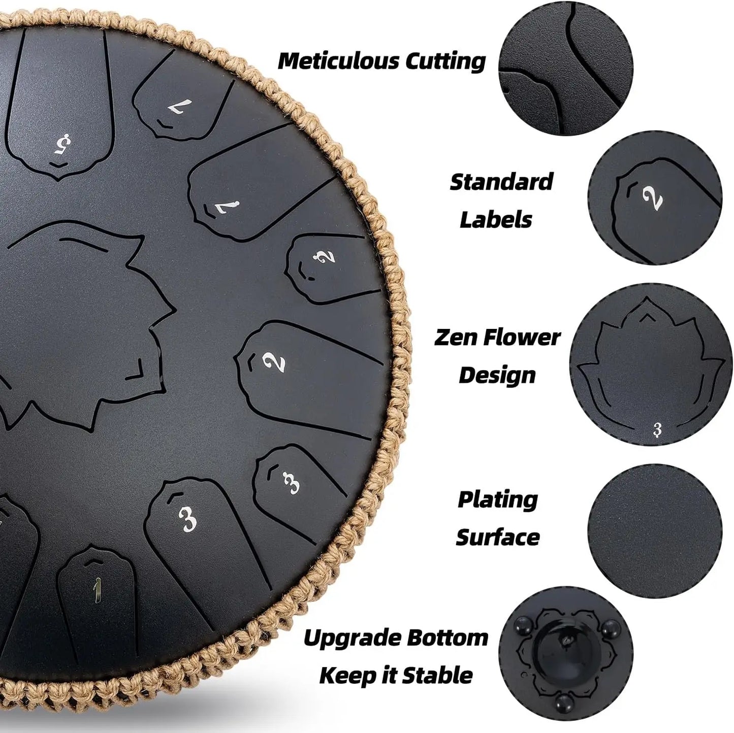 Chakra Drum 13 Inch 15 Tone