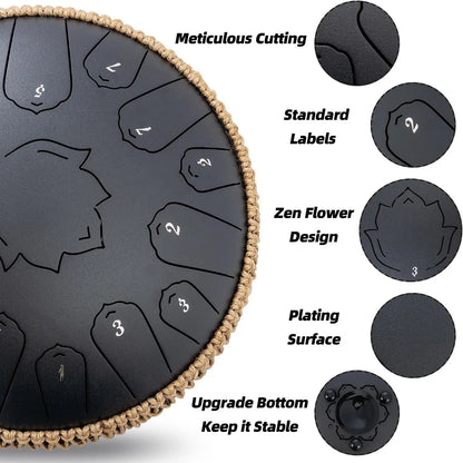 Chakra Drum 13 Inch 15 Tone
